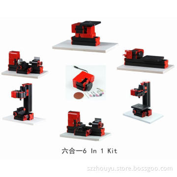 Factory Sales 6 In 1 machine kit for hobby amateur model maker